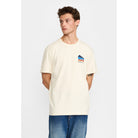 Revolution Printed T-shirt T-Shirts Offwhite-melange