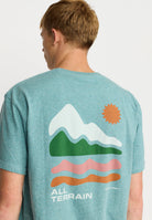Revolution Printed T-shirt T-Shirts Turquoise