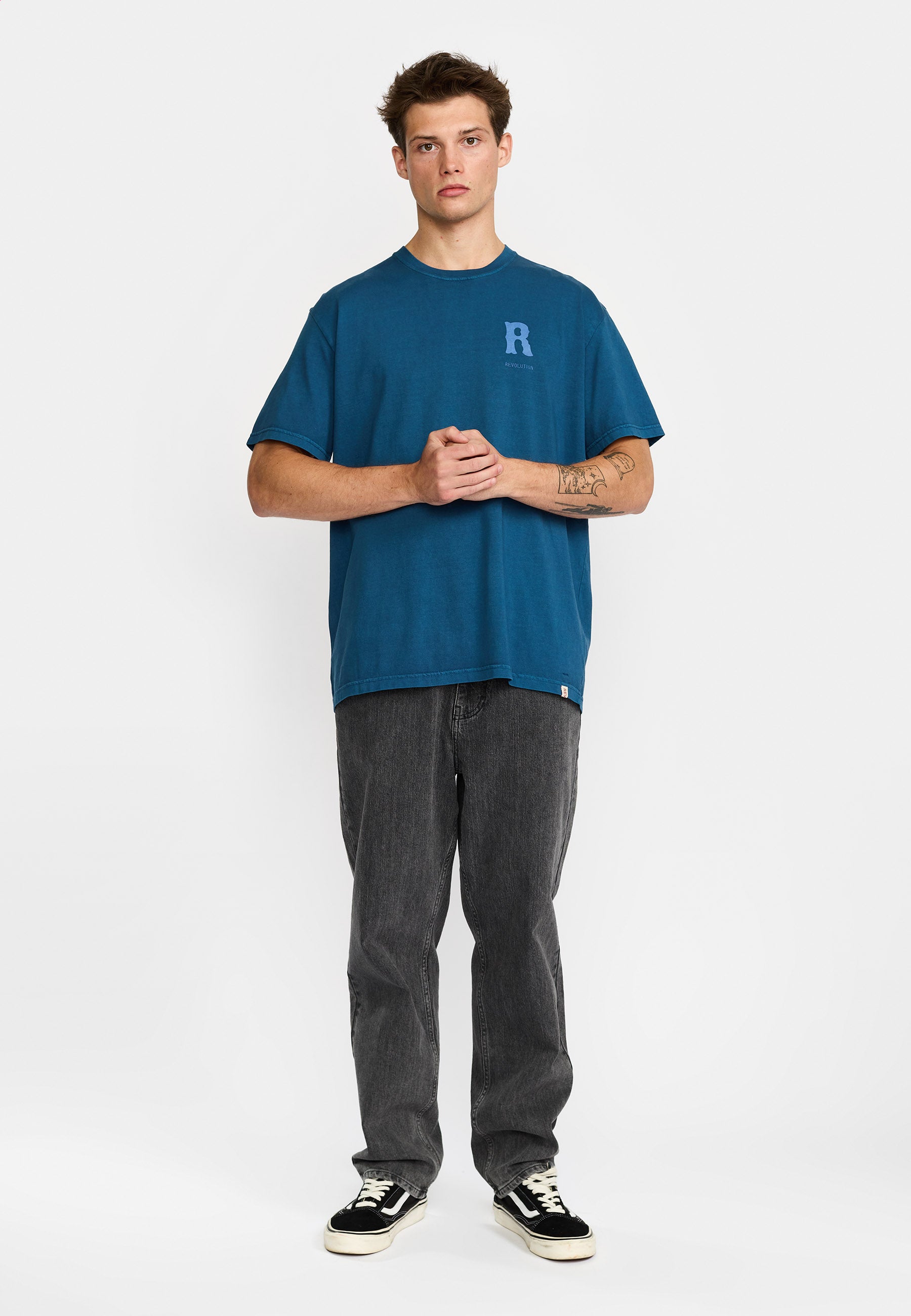 Revolution Printed T-shirt T-Shirts Darkpetrol