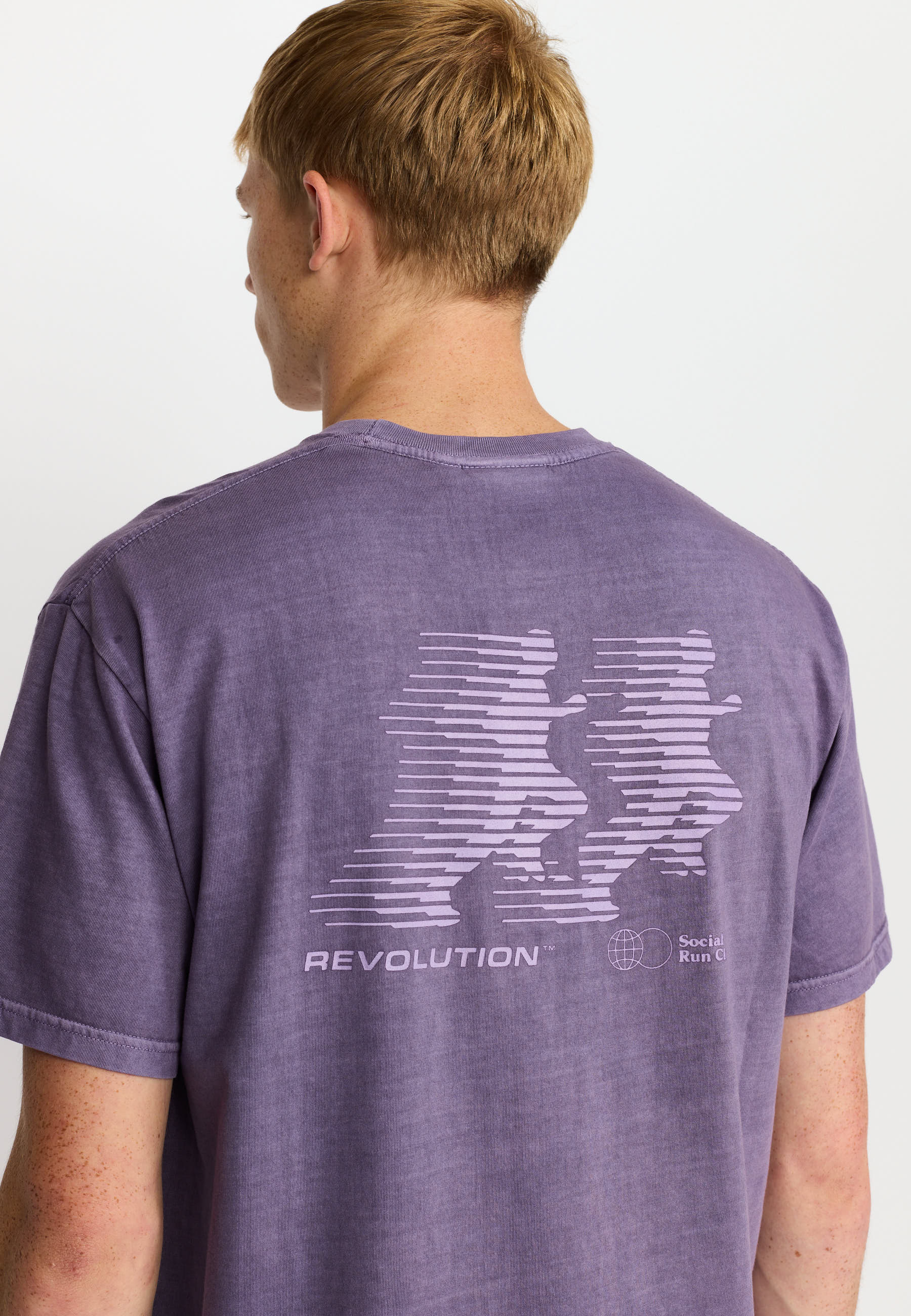 Revolution Printed T-shirt T-Shirts Purple