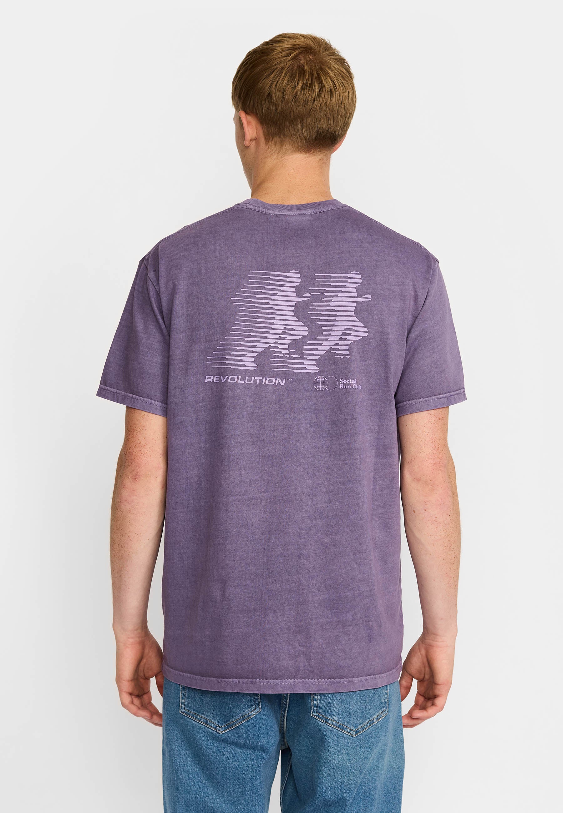 Revolution Printed T-shirt T-Shirts Purple