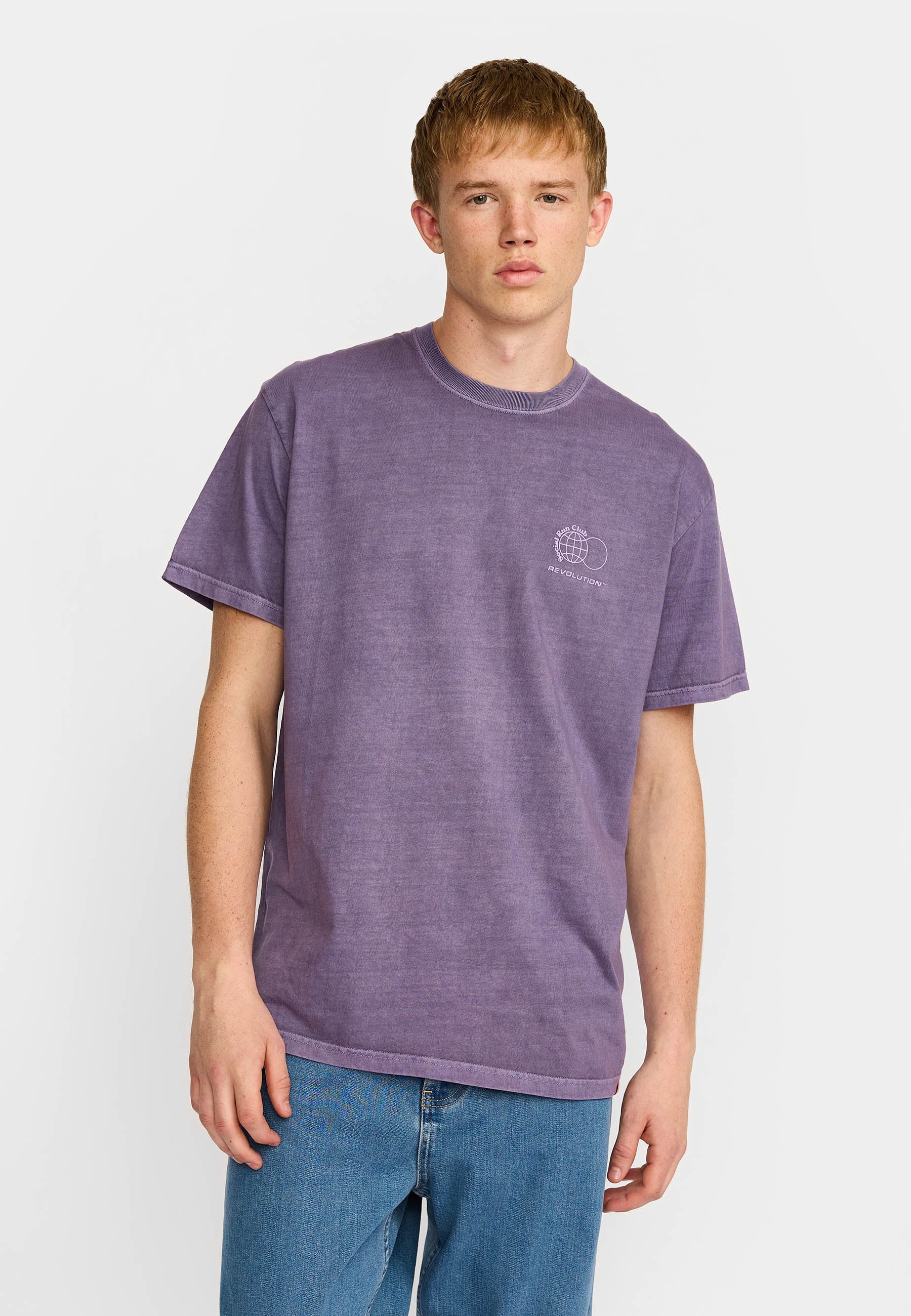 Revolution Printed T-shirt T-Shirts Purple