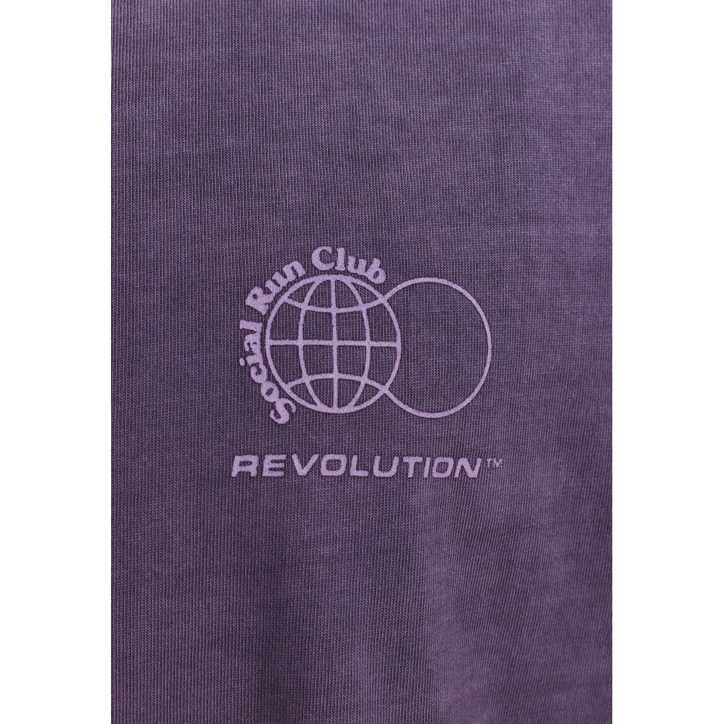 Revolution Printed T-shirt T-Shirts Purple