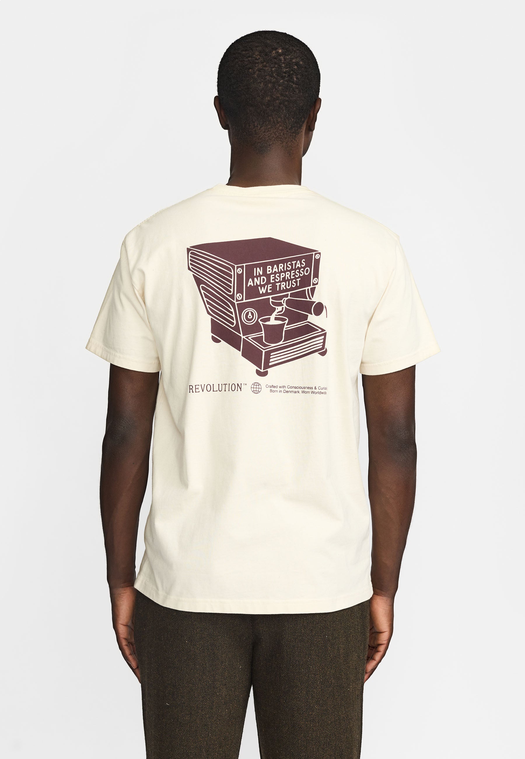 Revolution Printed T-shirt T-Shirts Offwhite