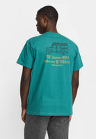 Revolution Printed T-shirt T-Shirts Petrol
