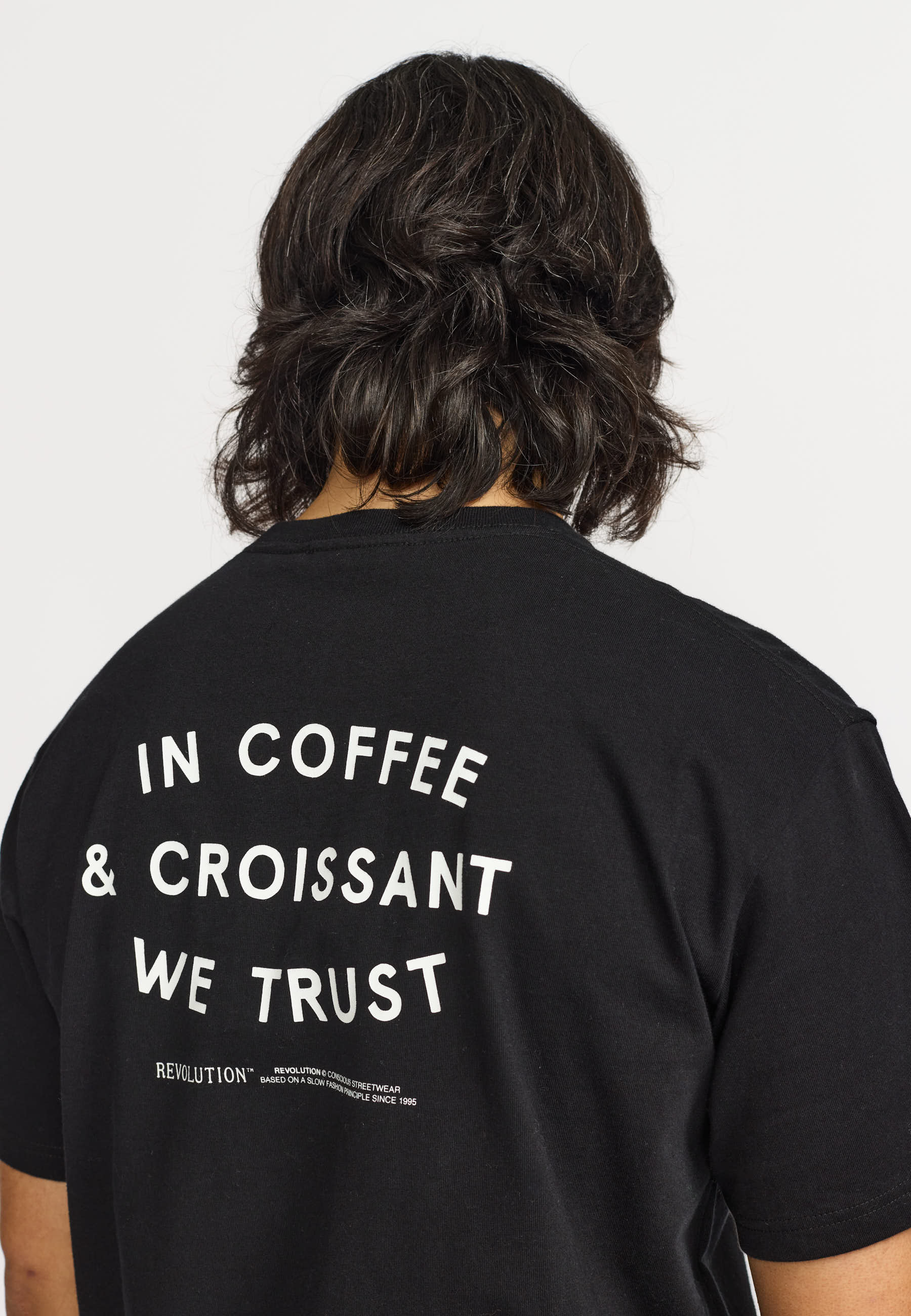 Revolution Printed T-shirt T-Shirts Black