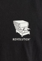 Revolution Printed T-shirt T-Shirts Black