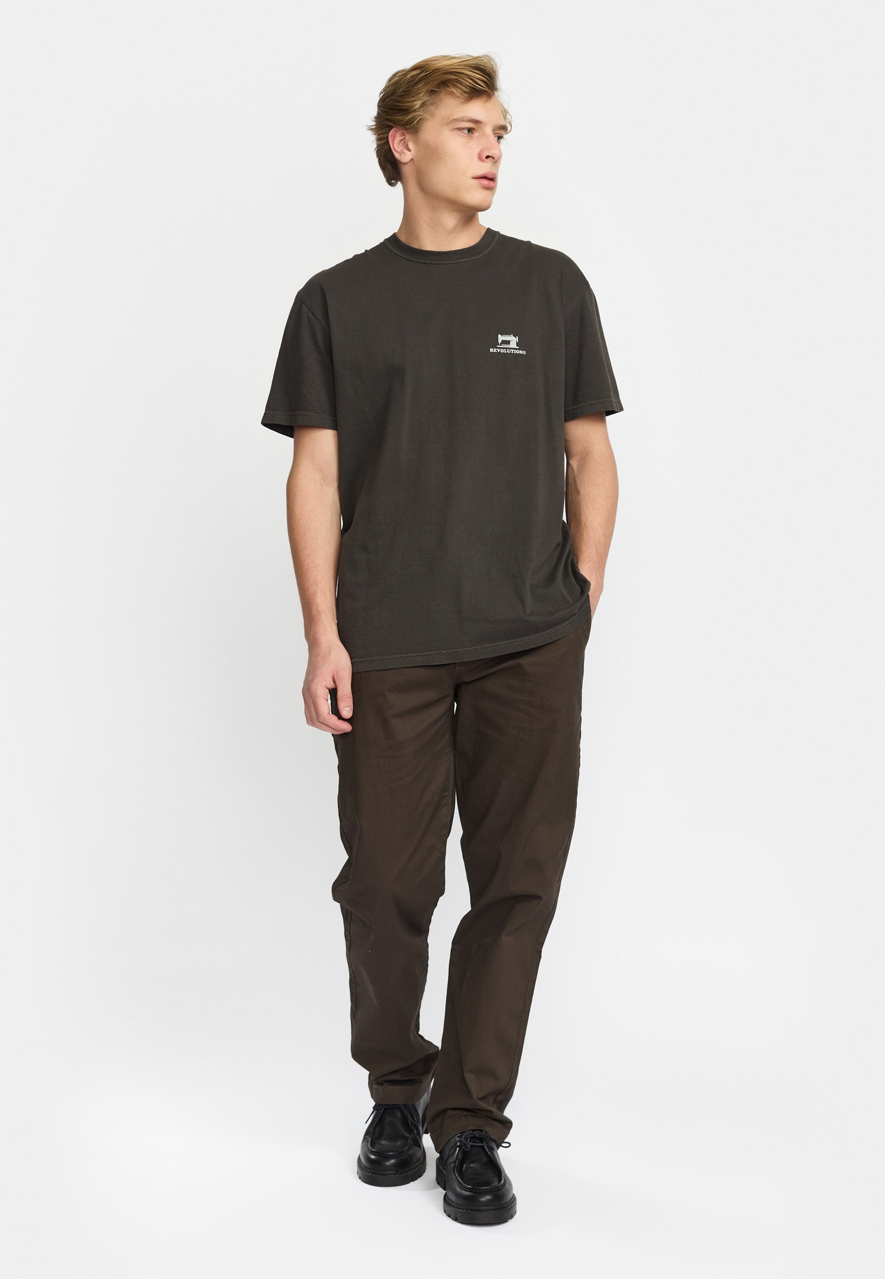 Revolution Printed T-shirt T-Shirts Black