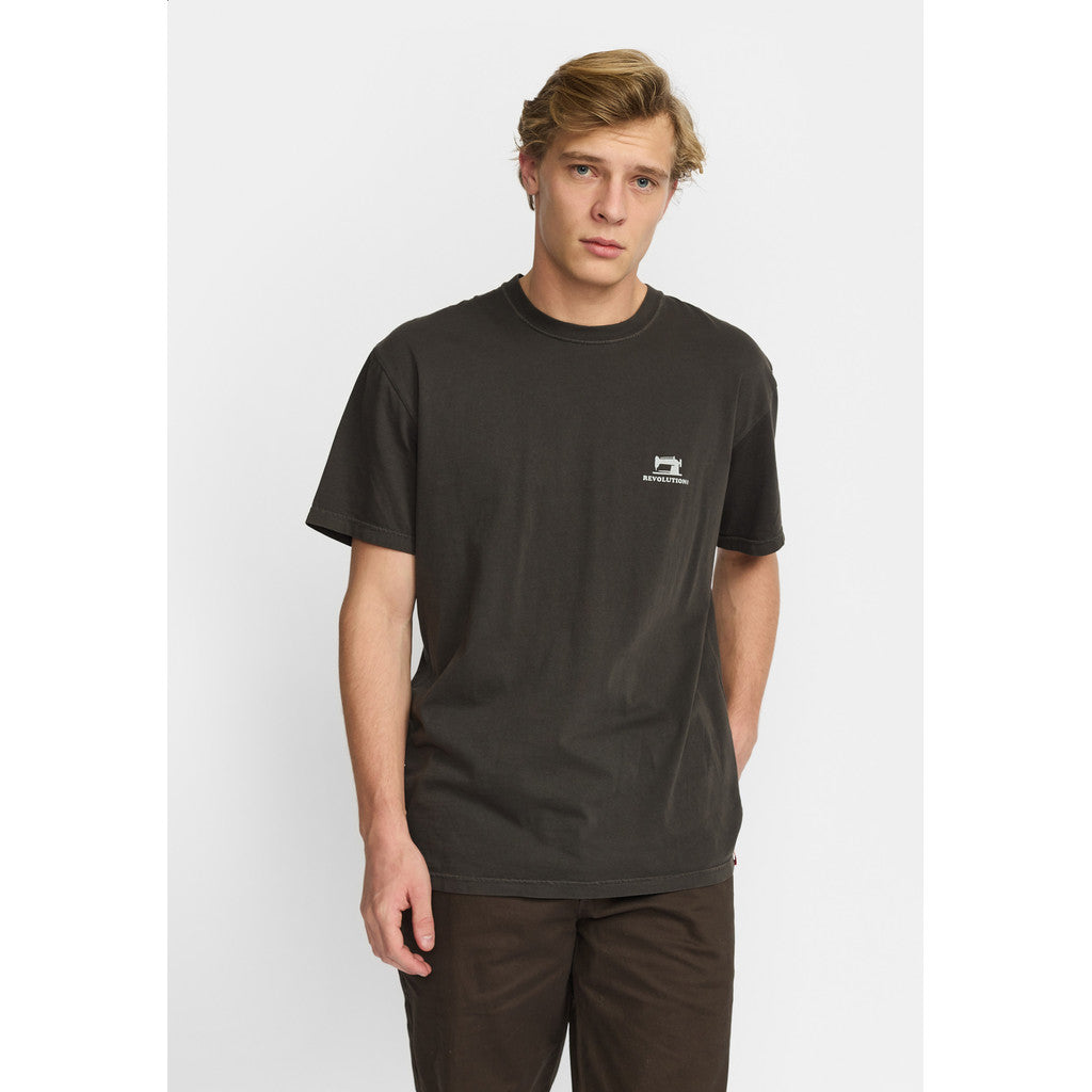 Revolution Printed T-shirt T-Shirts Black