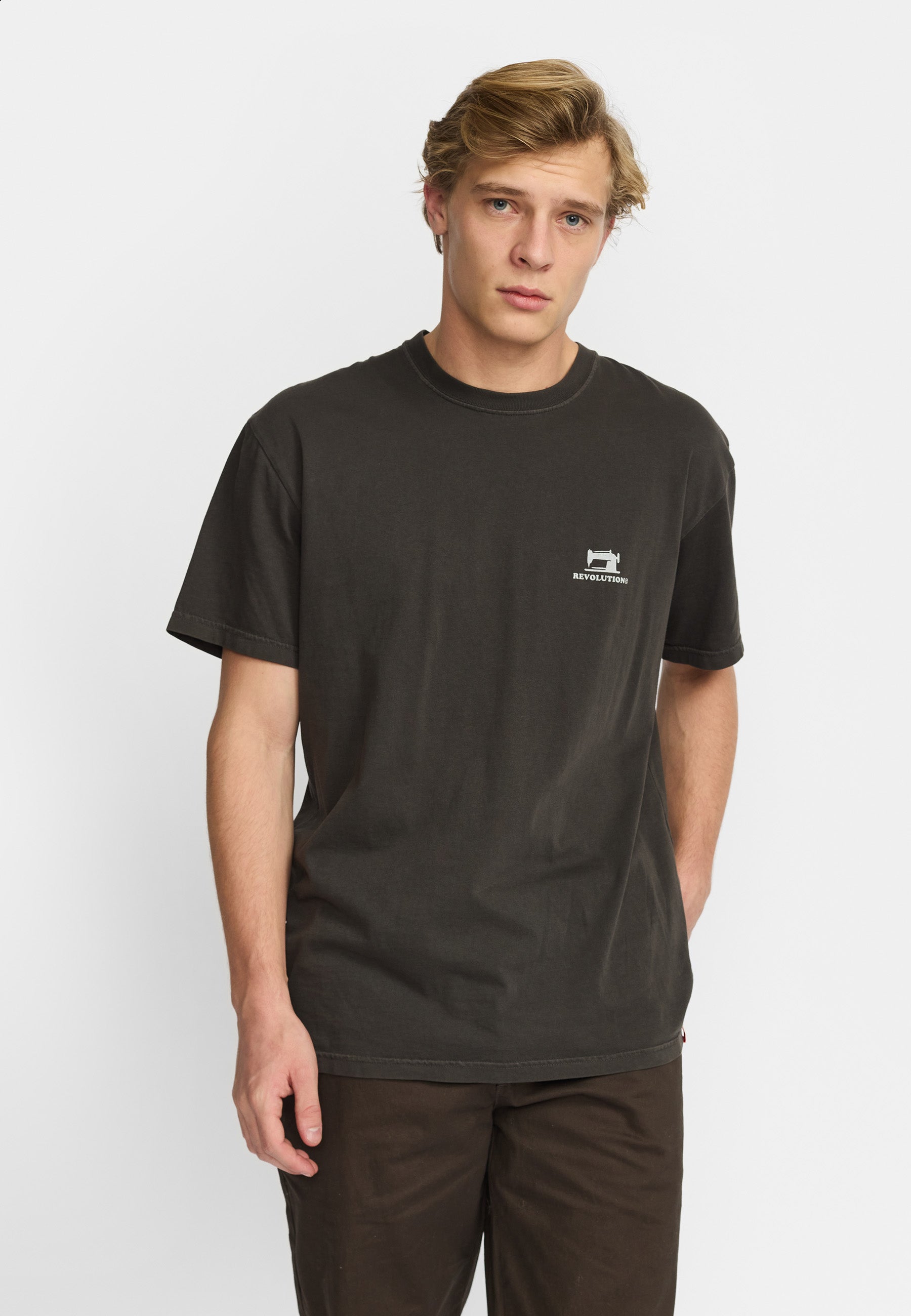 Revolution Printed T-shirt T-Shirts Black