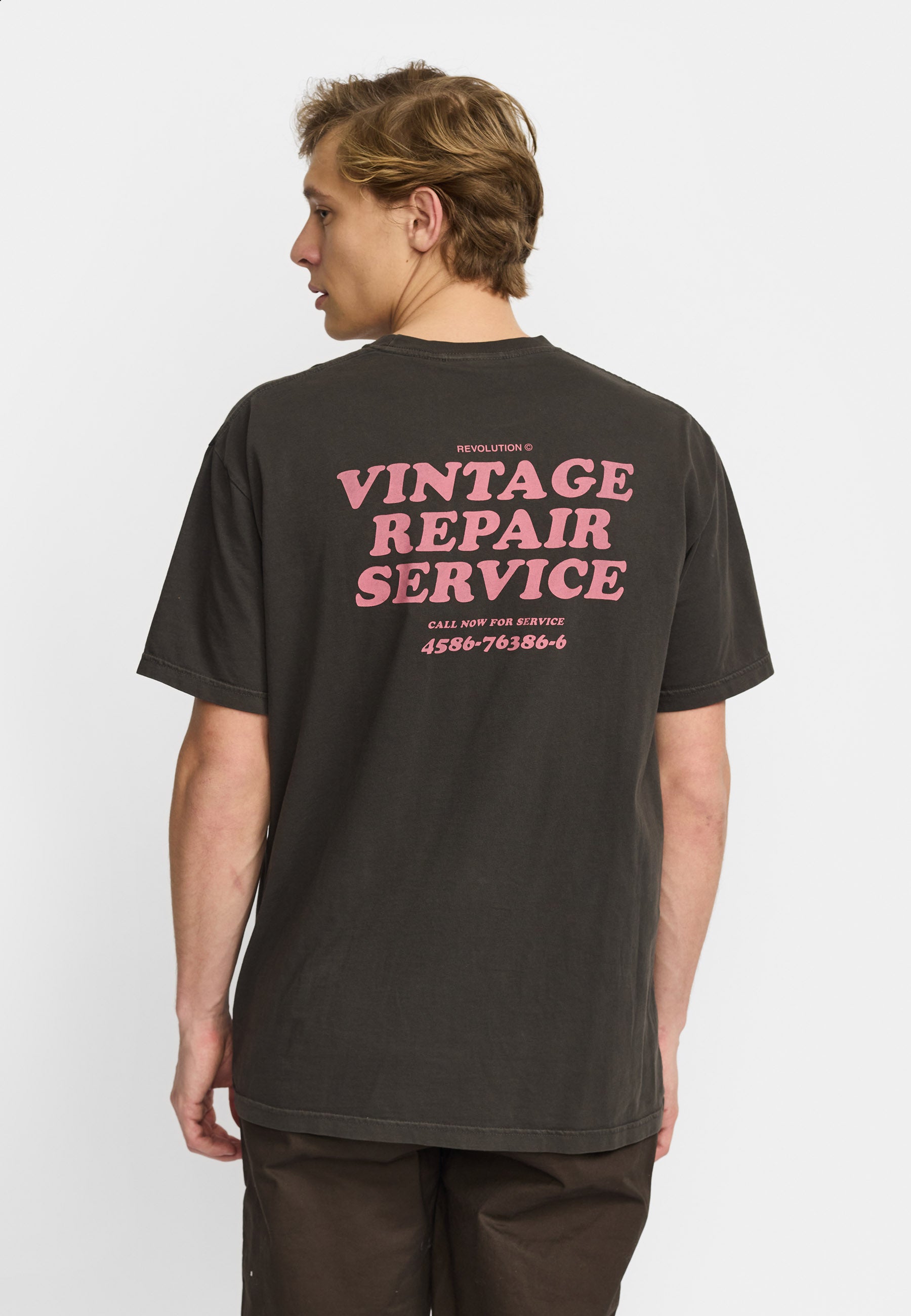 Revolution Printed T-shirt T-Shirts Black