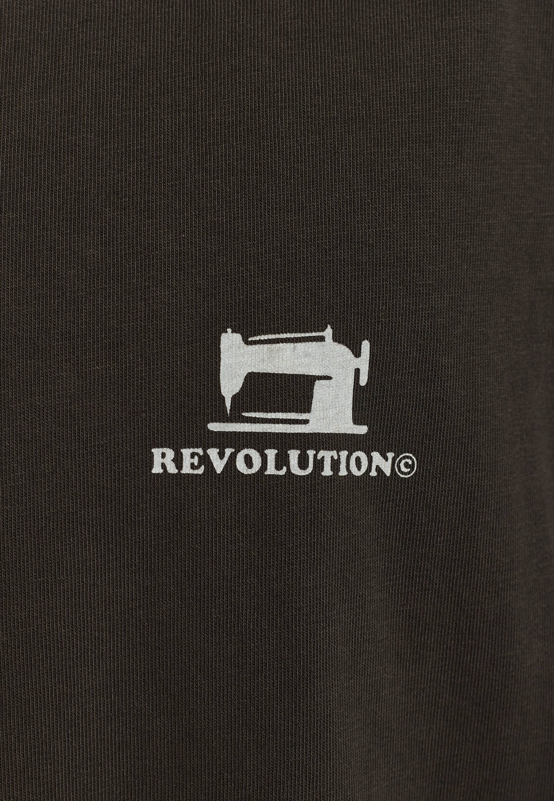Revolution Printed T-shirt T-Shirts Black