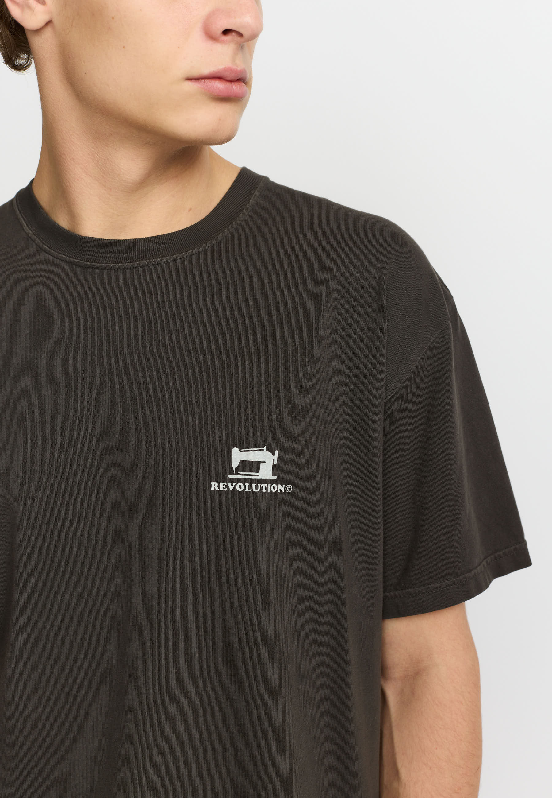 Revolution Printed T-shirt T-Shirts Black