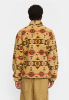 Revolution Printed Teddy Jacket Fleece Lightbrown