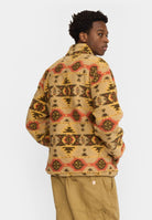 Revolution Printed Teddy Jacket Fleece Lightbrown
