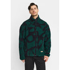 Revolution Printed Teddy Jacket Fleece Darkgreen