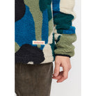 Revolution Printed Teddy Jacket Fleece Green