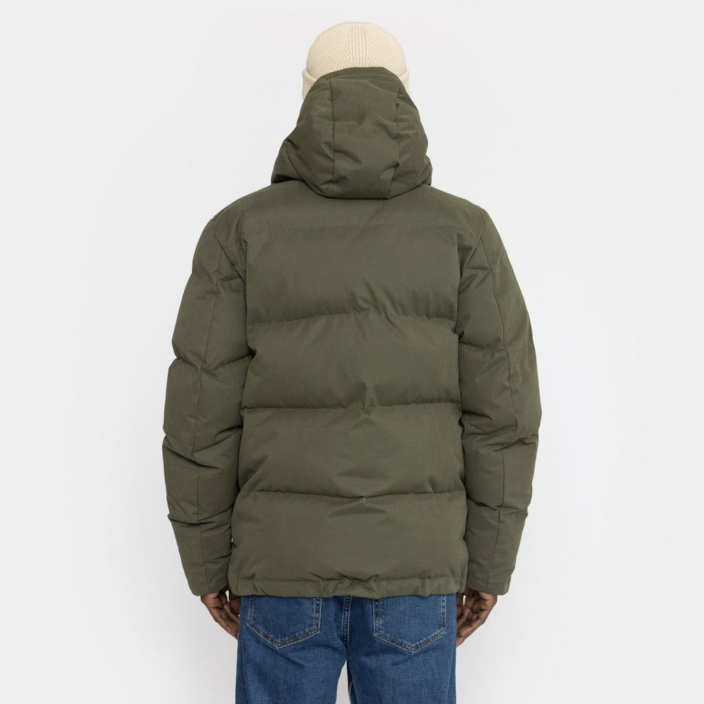 Revolution Puffer Jacket Winter Outerwear Army