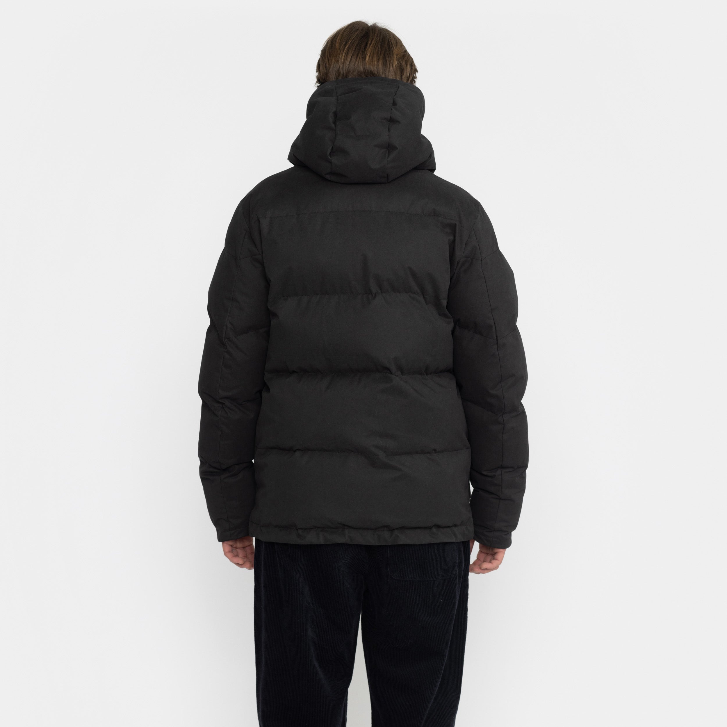 Revolution Puffer Jacket Winter Outerwear Black