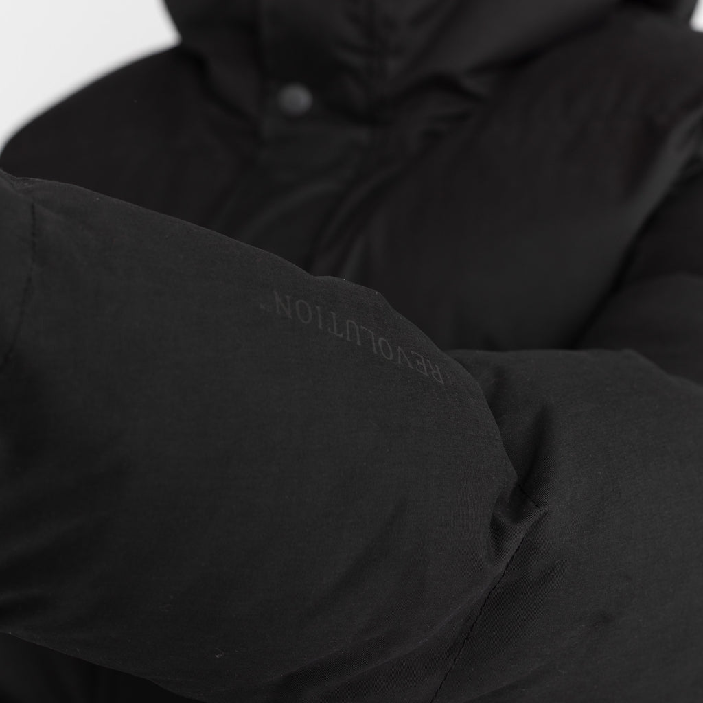 Revolution Puffer Jacket Winter Outerwear Black