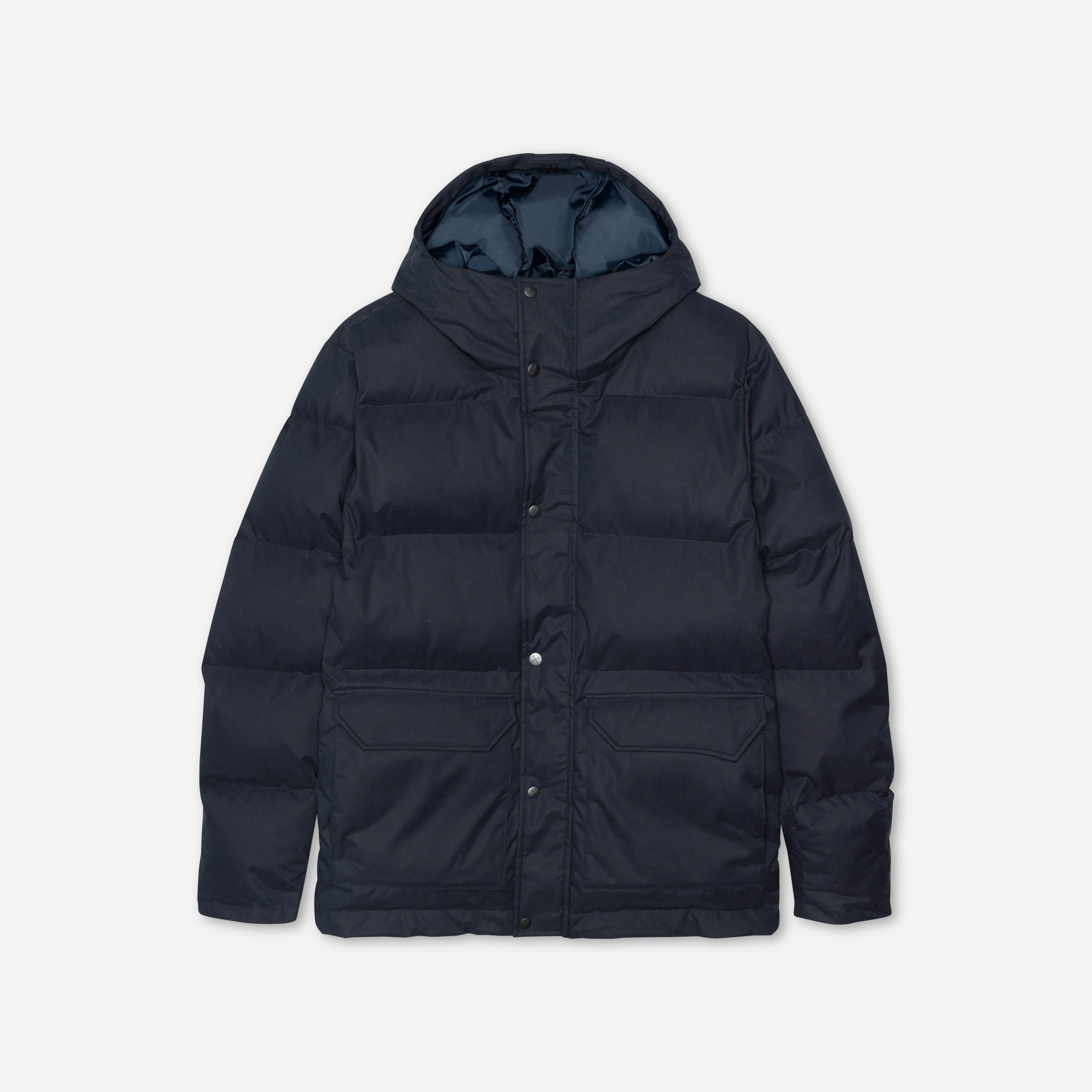 Revolution Puffer Jacket Winter Outerwear Navy