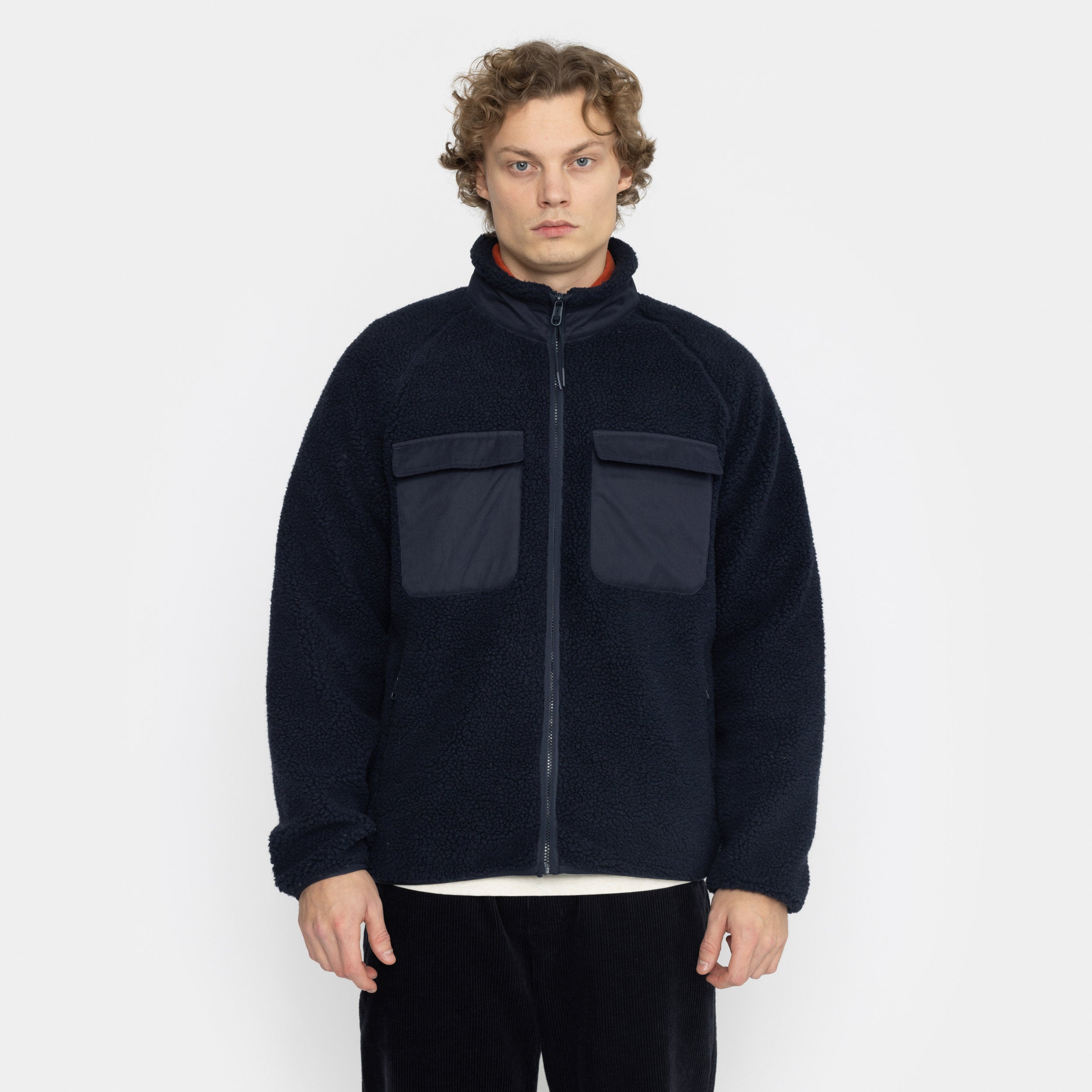 Revolution Raglan Pocket Fleece Fleece Navy