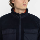 Revolution Raglan Pocket Fleece Fleece Navy