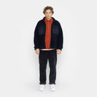 Revolution Raglan Pocket Fleece Fleece Navy