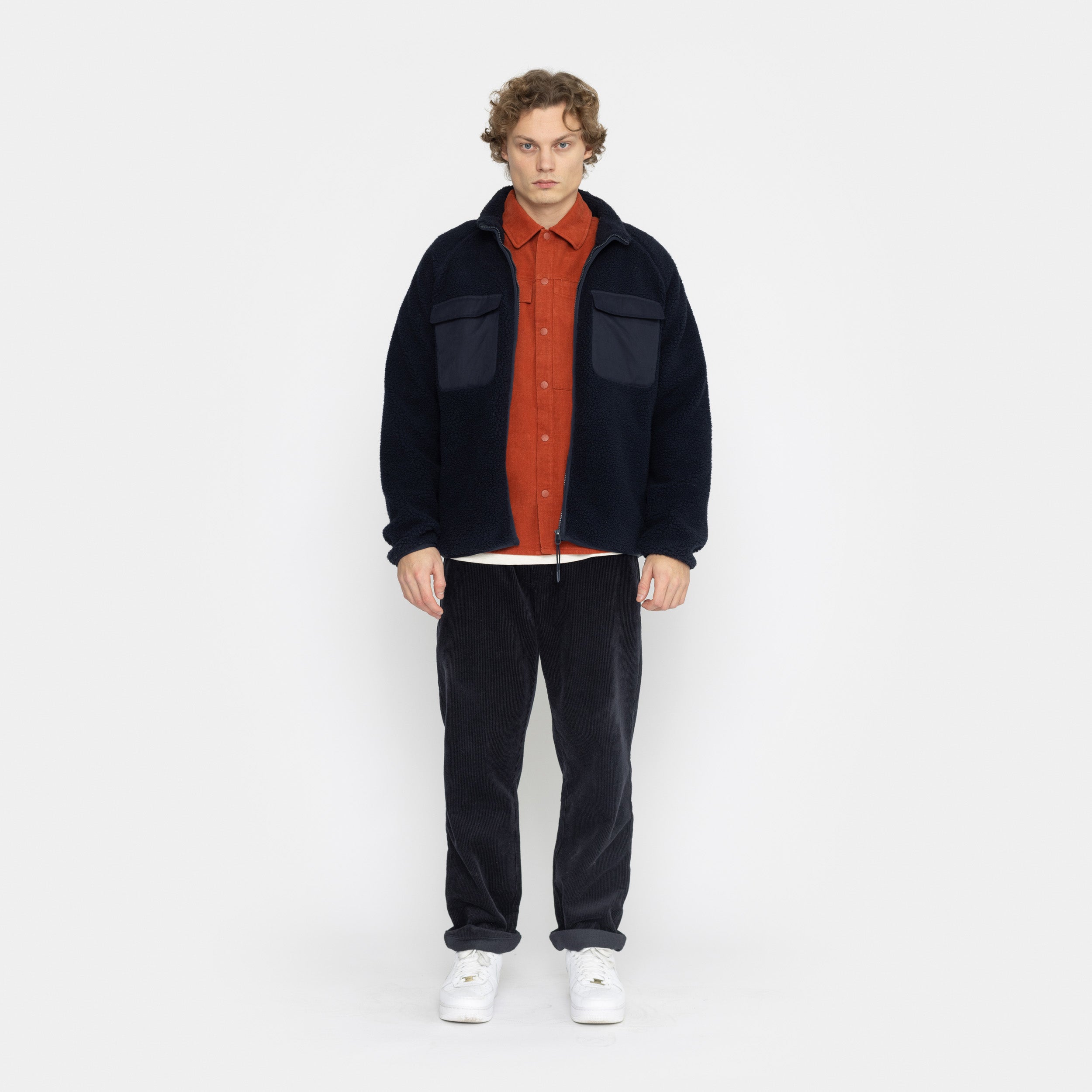 Revolution Raglan Pocket Fleece Fleece Navy