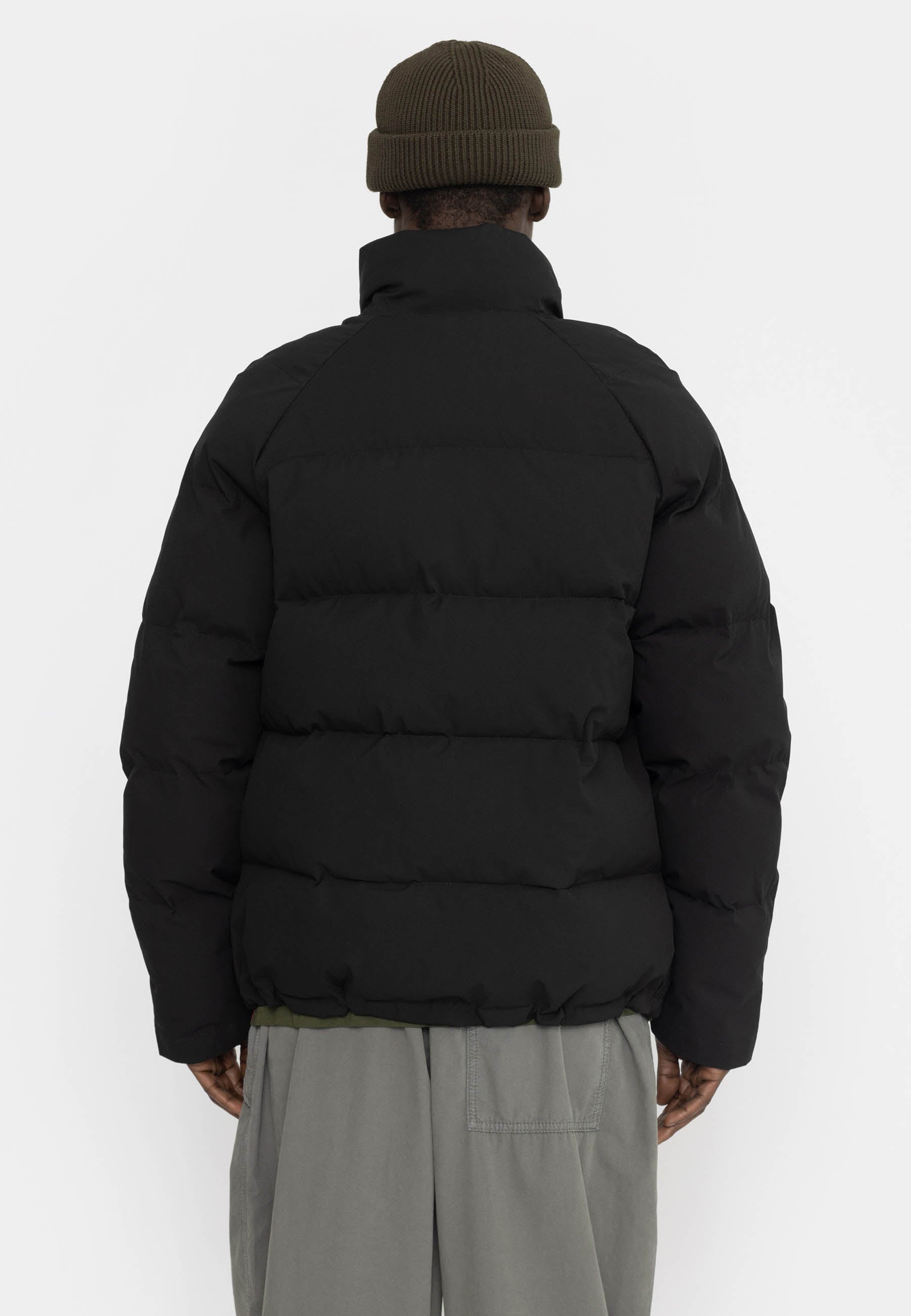 Revolution Raglan Puffer Winter Outerwear Black