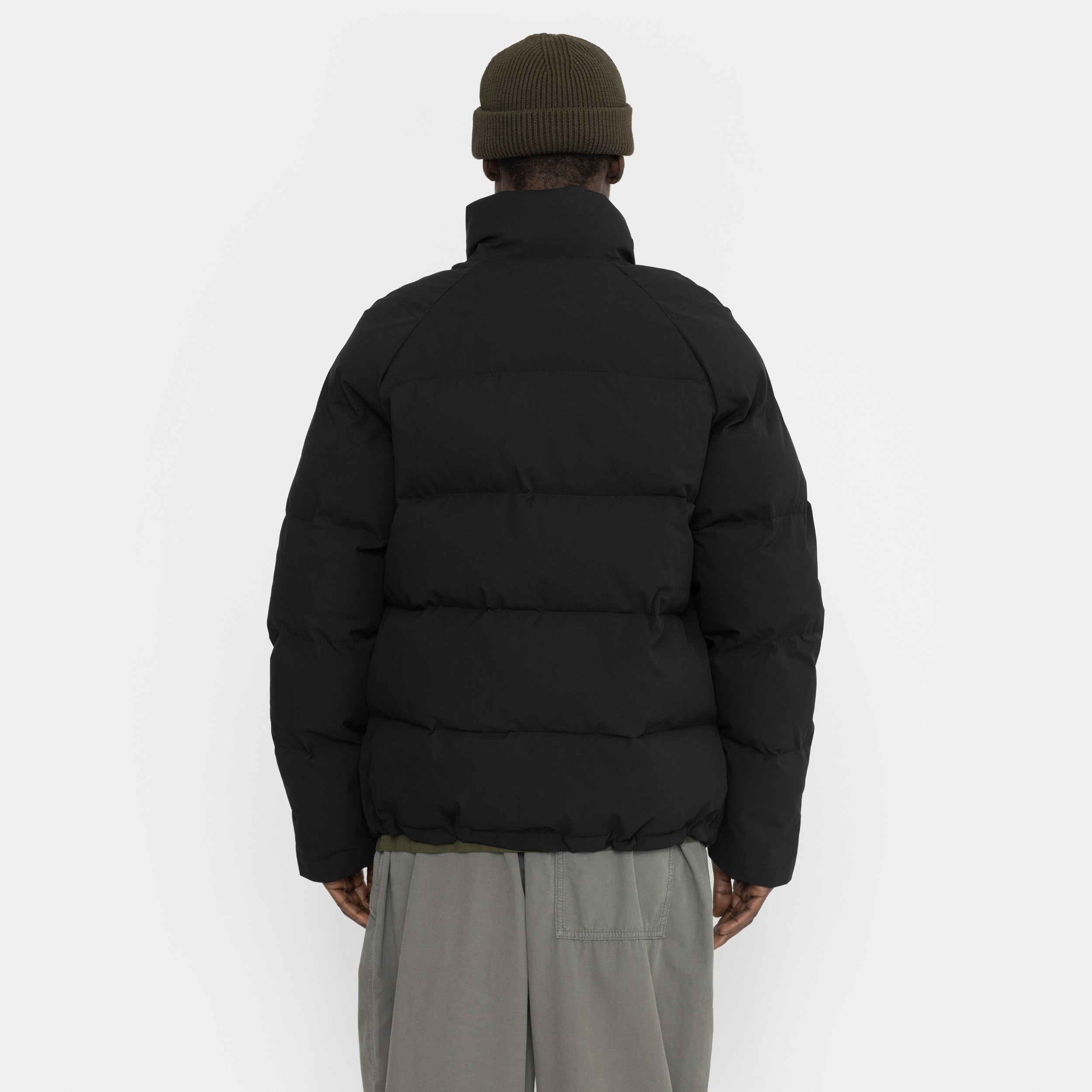 Revolution Raglan Puffer Winter Outerwear Black