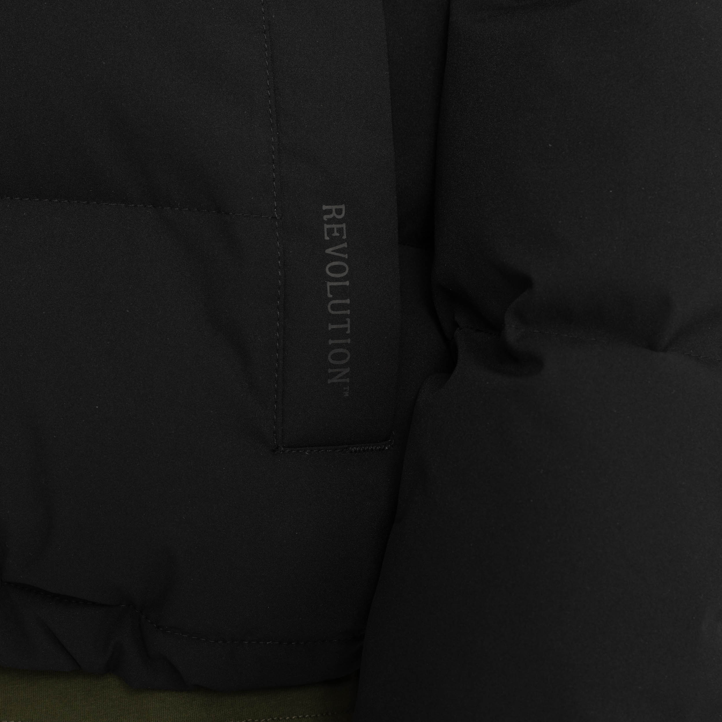 Revolution Raglan Puffer Winter Outerwear Black