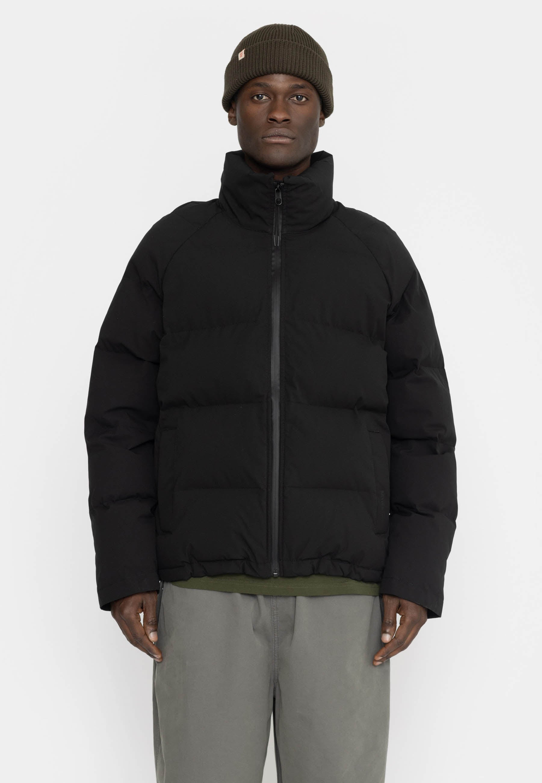 Revolution Raglan Puffer Winter Outerwear Black