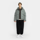Revolution Raglan Puffer Winter Outerwear Grey