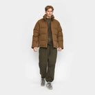 Revolution Raglan Puffer Winter Outerwear Lightbrown
