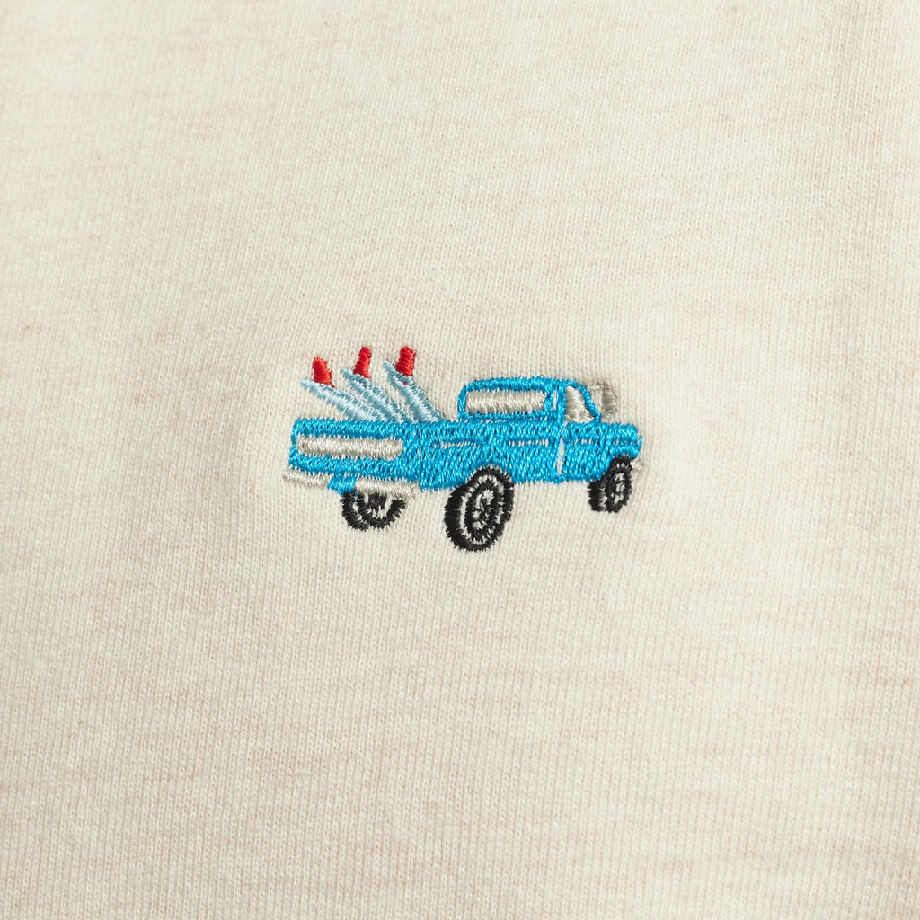 Revolution Regular Crew Sweatshirts Offwhite-melange