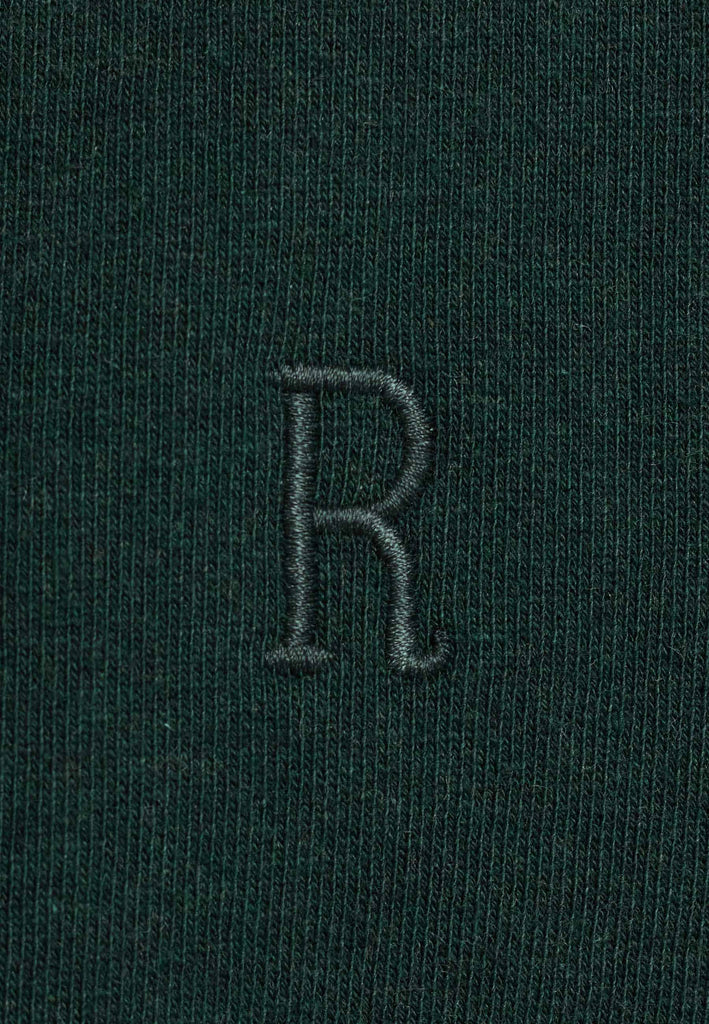 Revolution Regular Crewneck Sweatshirts Darkgreen-melange