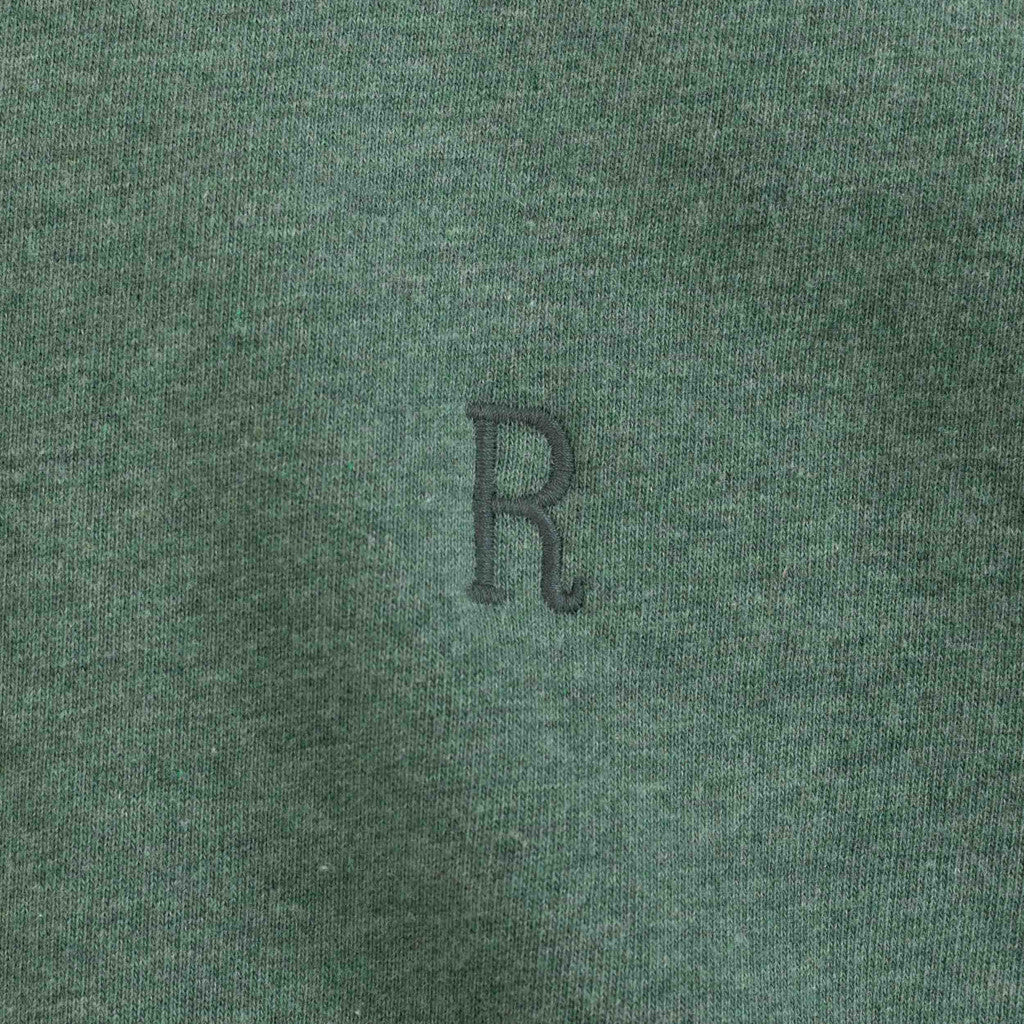 Revolution Regular Crewneck Sweatshirts Dustgreen-melange