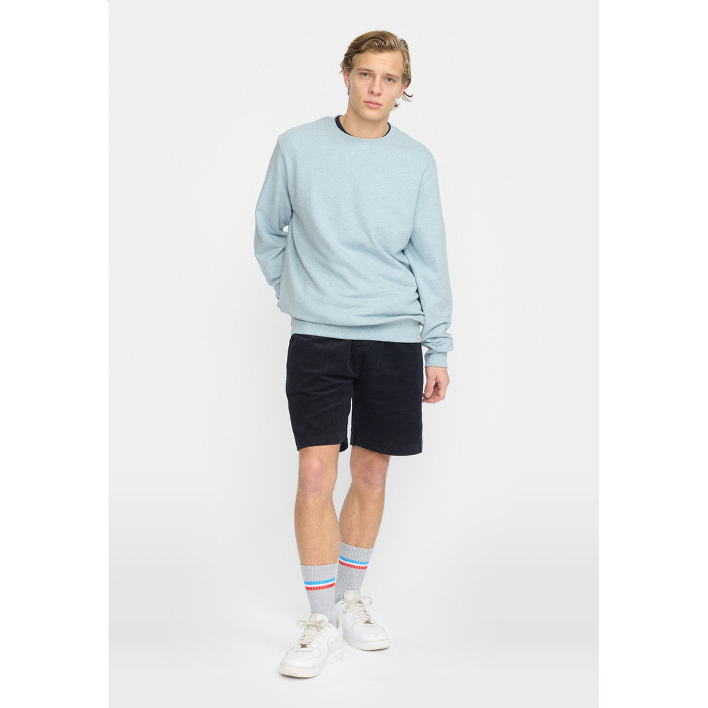 Revolution Regular Crewneck Sweatshirts Lightblue-melange