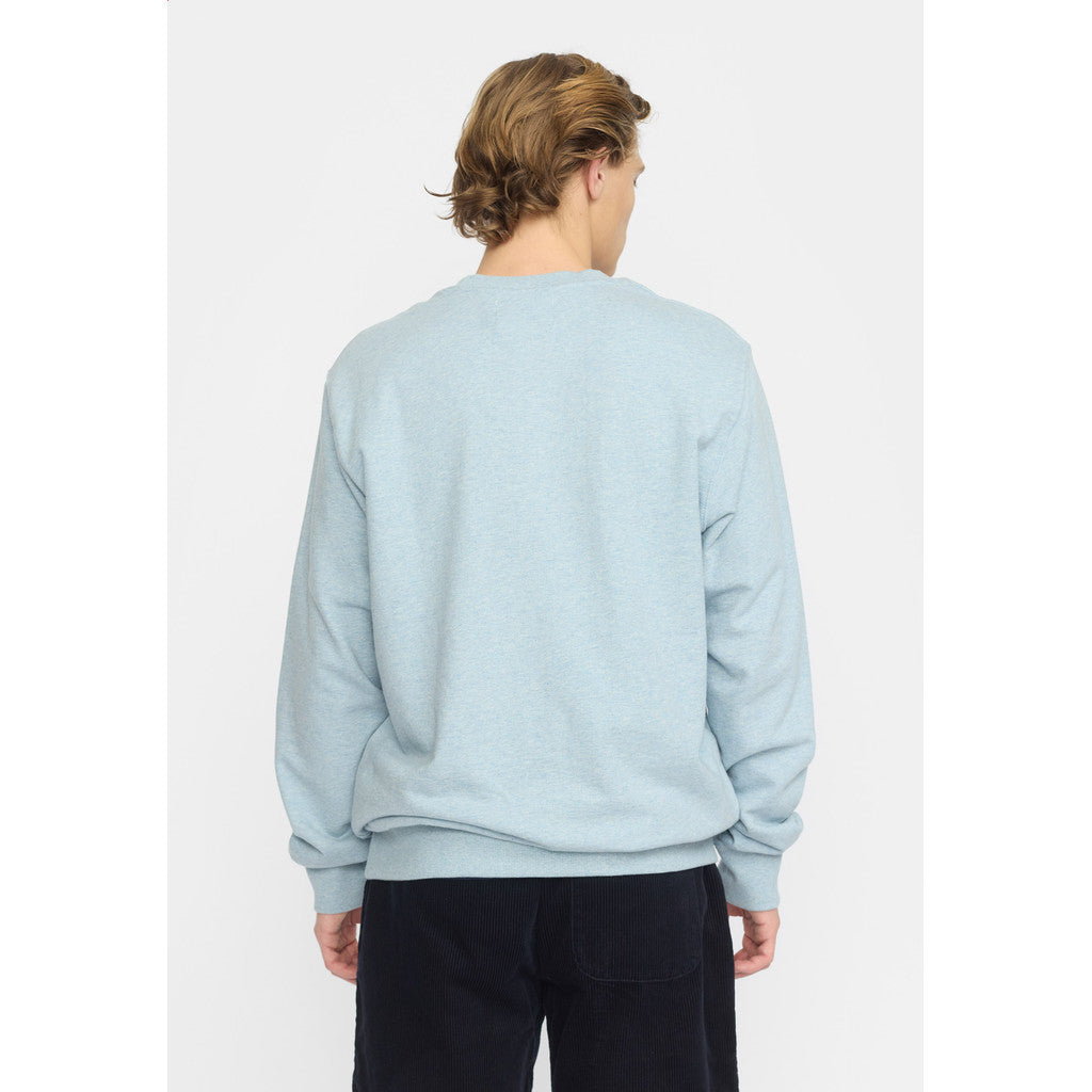 Revolution Regular Crewneck Sweatshirts Lightblue-melange