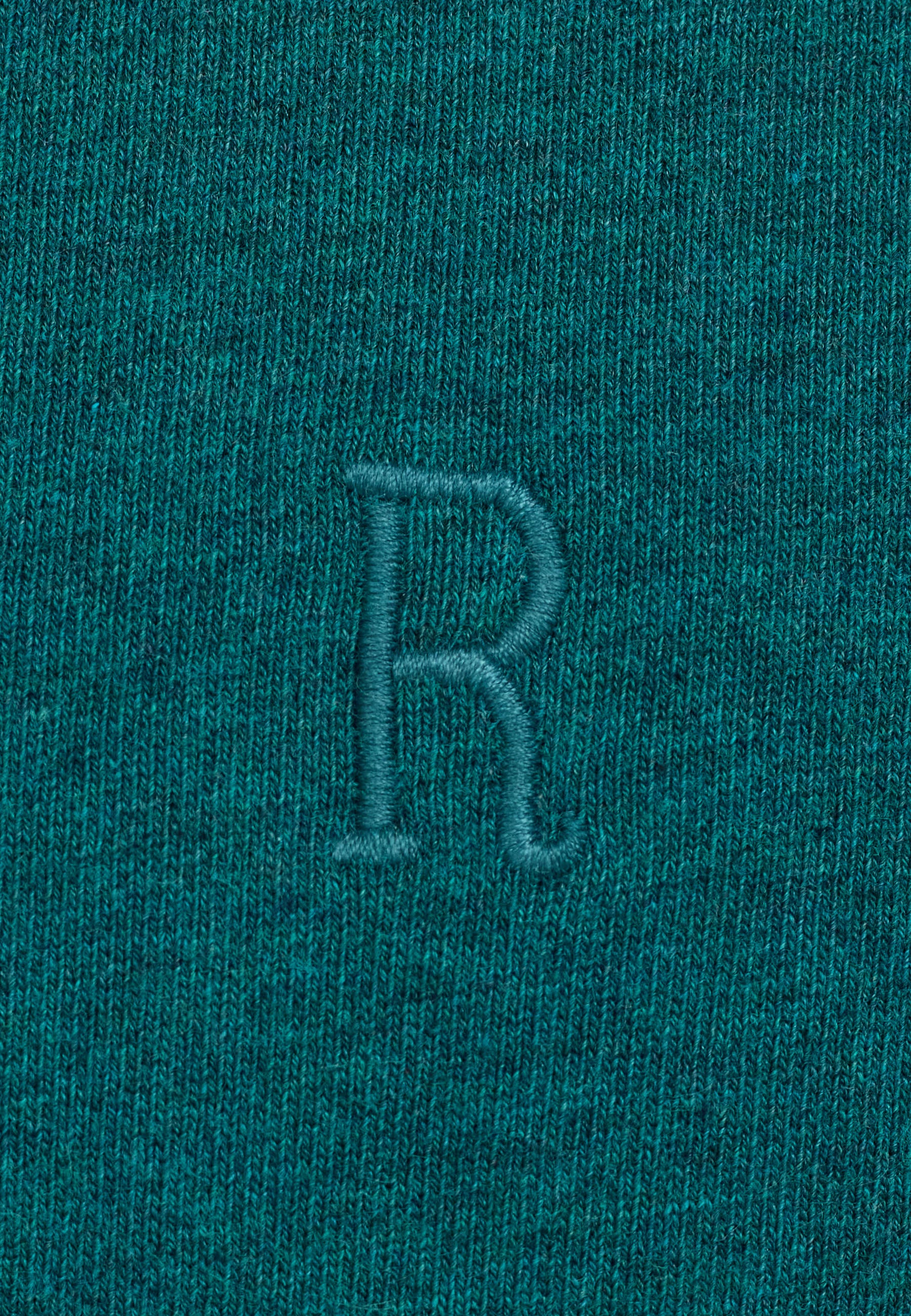 Revolution Regular Crewneck Sweatshirts Petrol-melange