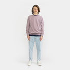 Revolution Regular Crewneck Sweatshirts Purple-melange