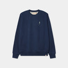 Revolution Regular Crewneck Sweatshirts Navy-melange