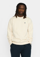 Revolution Regular Crewneck Sweatshirts Offwhite-melange