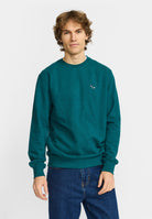 Revolution Regular Crewneck Sweatshirts Petrol