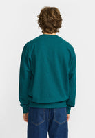 Revolution Regular Crewneck Sweatshirts Petrol