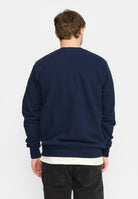 Revolution Regular Crewneck Sweatshirts Navy-melange
