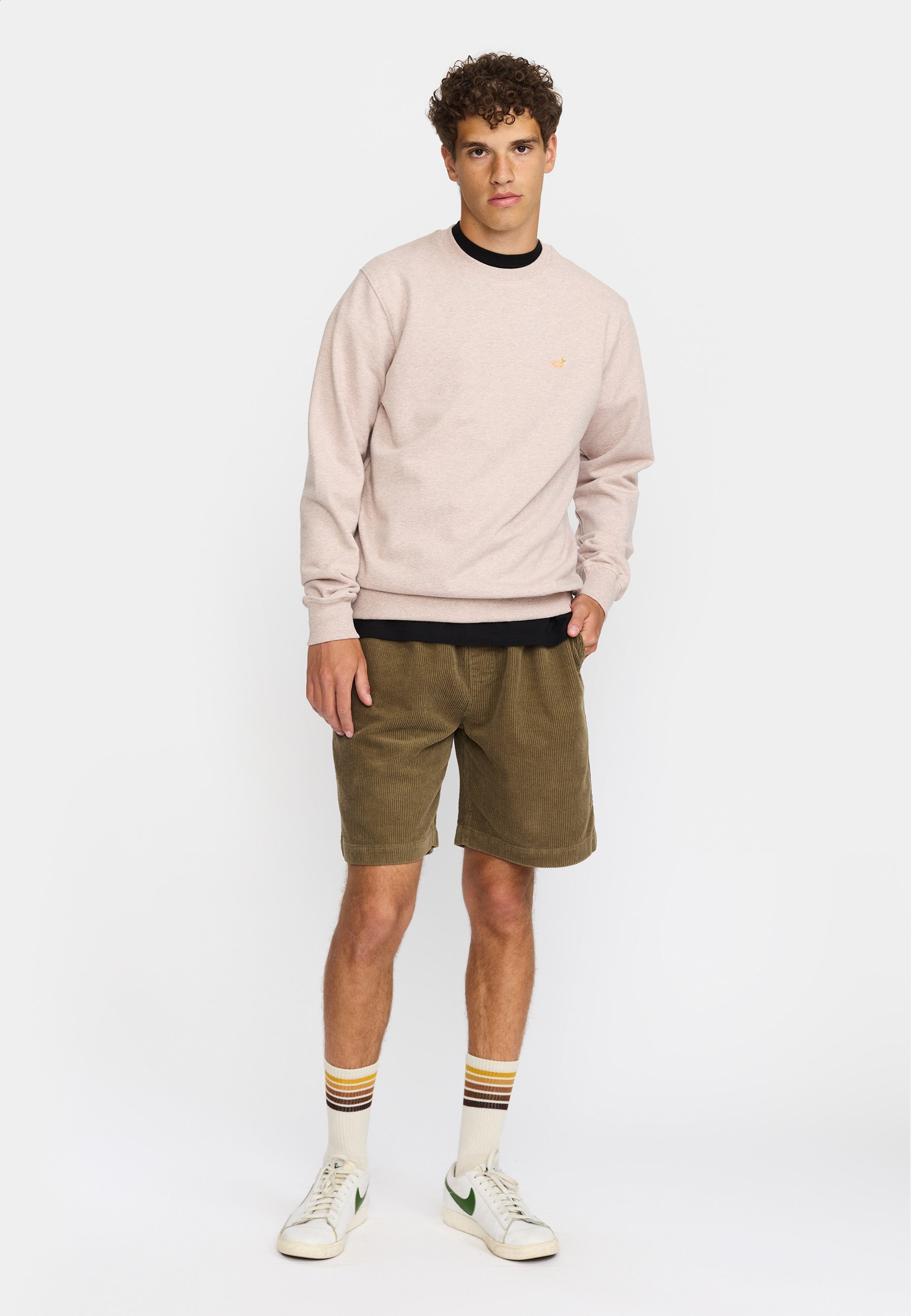 Revolution Regular Crewneck Sweatshirts Lightpurple