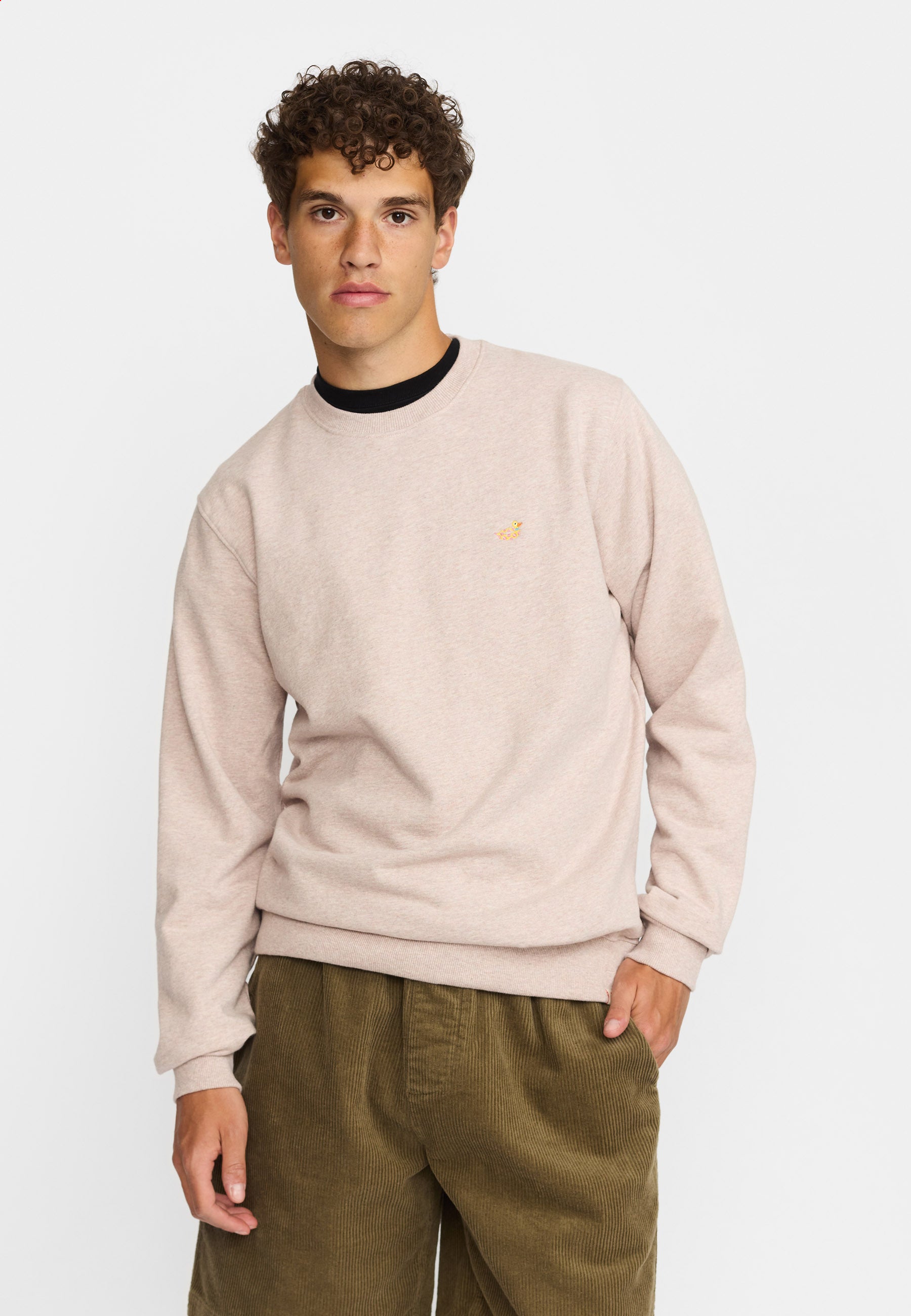 Revolution Regular Crewneck Sweatshirts Lightpurple