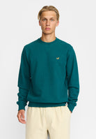 Revolution Regular Crewneck Sweatshirts Petrol